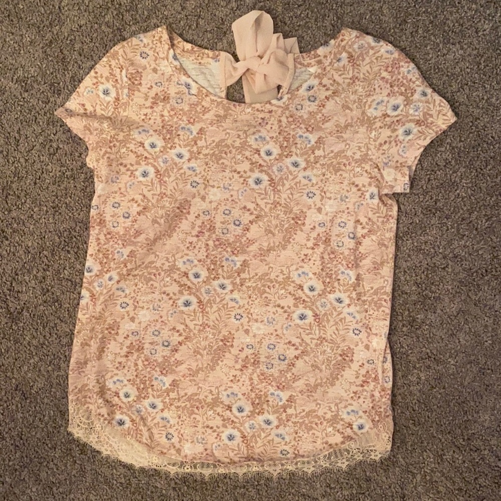 Light pink Lauren Conrad Short sleeve Dress shirt